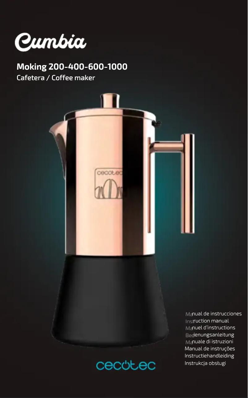 Page 1 of the manual User Manual Cecotec Mulgando 400