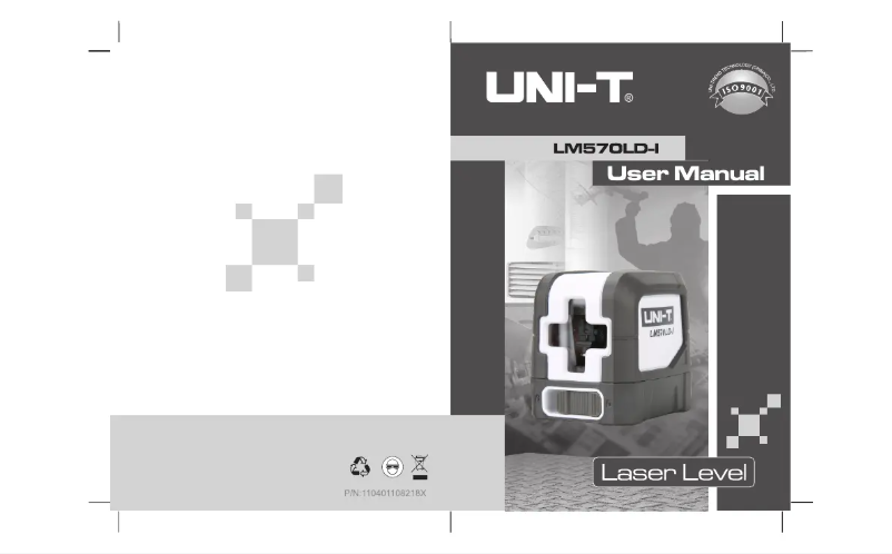 Page 1 de la notice Manuel utilisateur Uni-T LM570LD-I