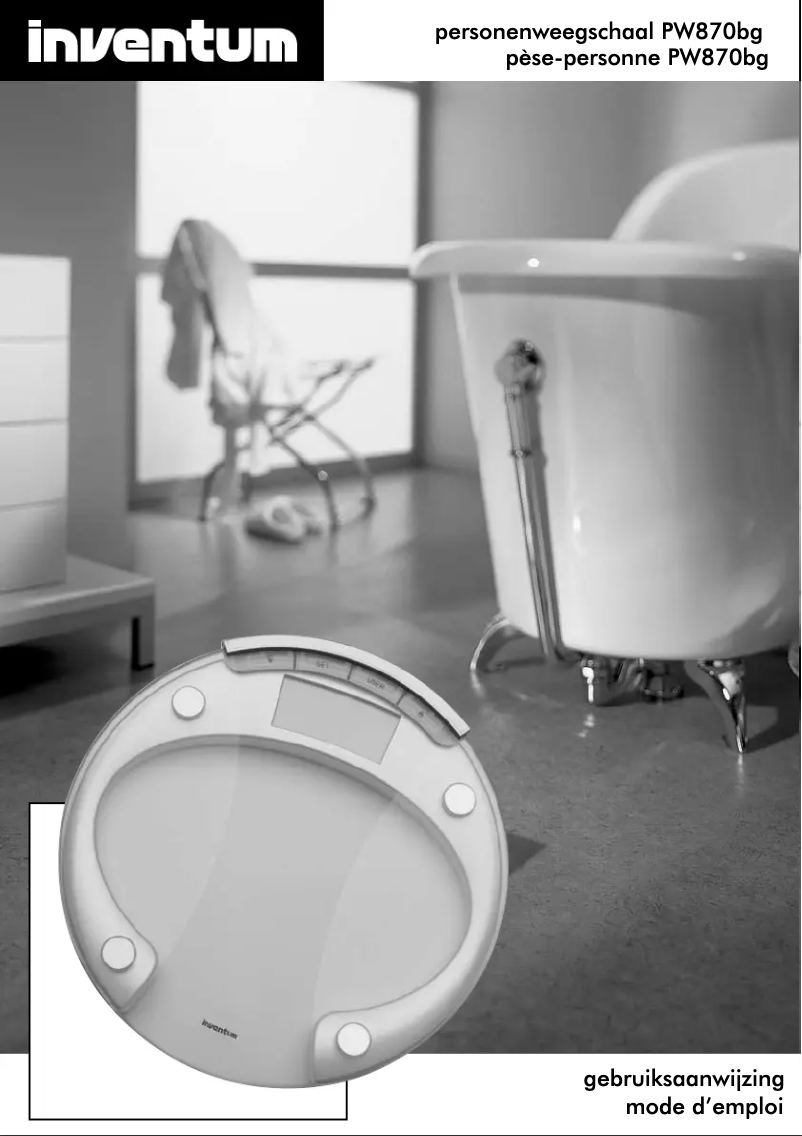 Page 1 de la notice Manuel utilisateur Inventum PW870BG
