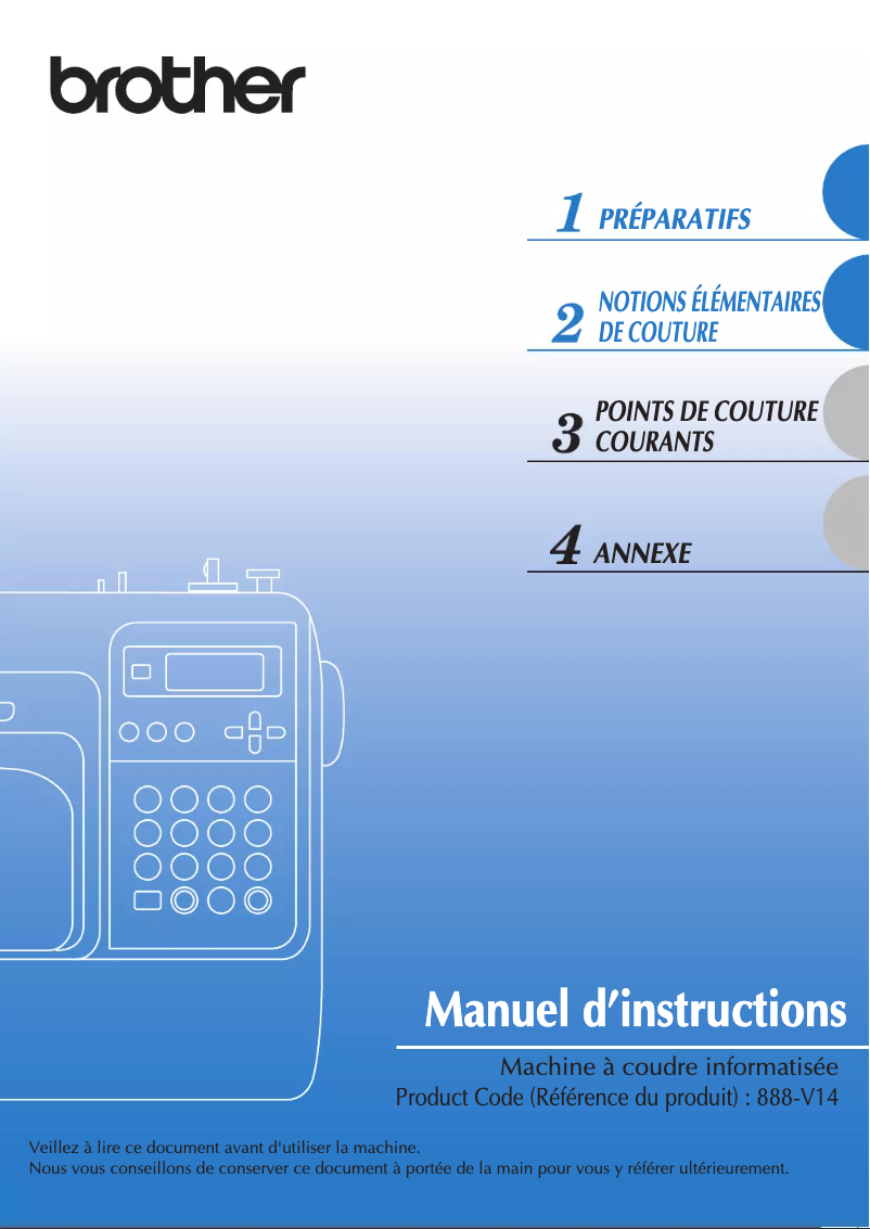 Página 1 del manual Manual de usuario Brother Innov-is 55FE