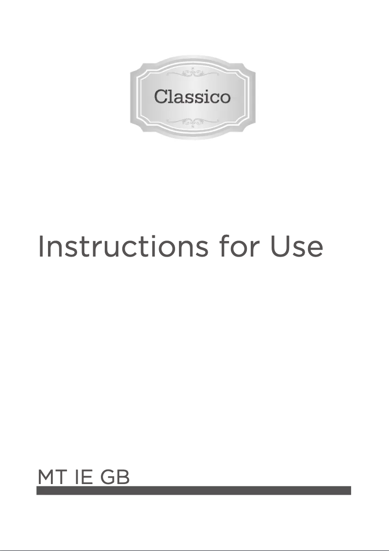 Page 1 de la notice Guide d'installation Gorenje IC634CLI