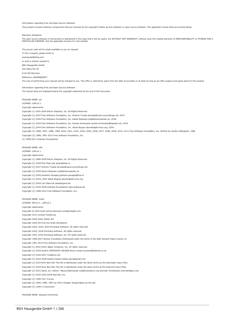 Page 1 de la notice Manuel utilisateur Siemens SN23II60MT