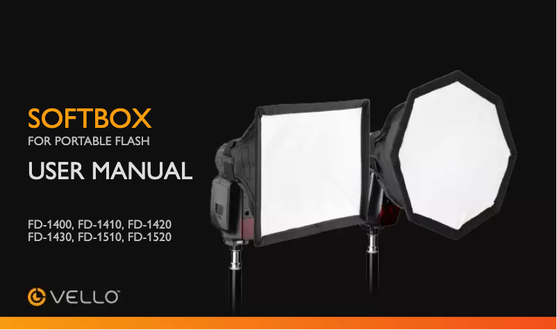 Page 1 of the manual User Manual Vello FD-1430