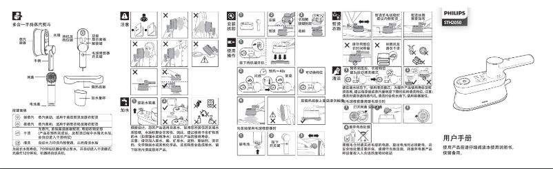 Page 1 de la notice Manuel utilisateur Philips STH2050
