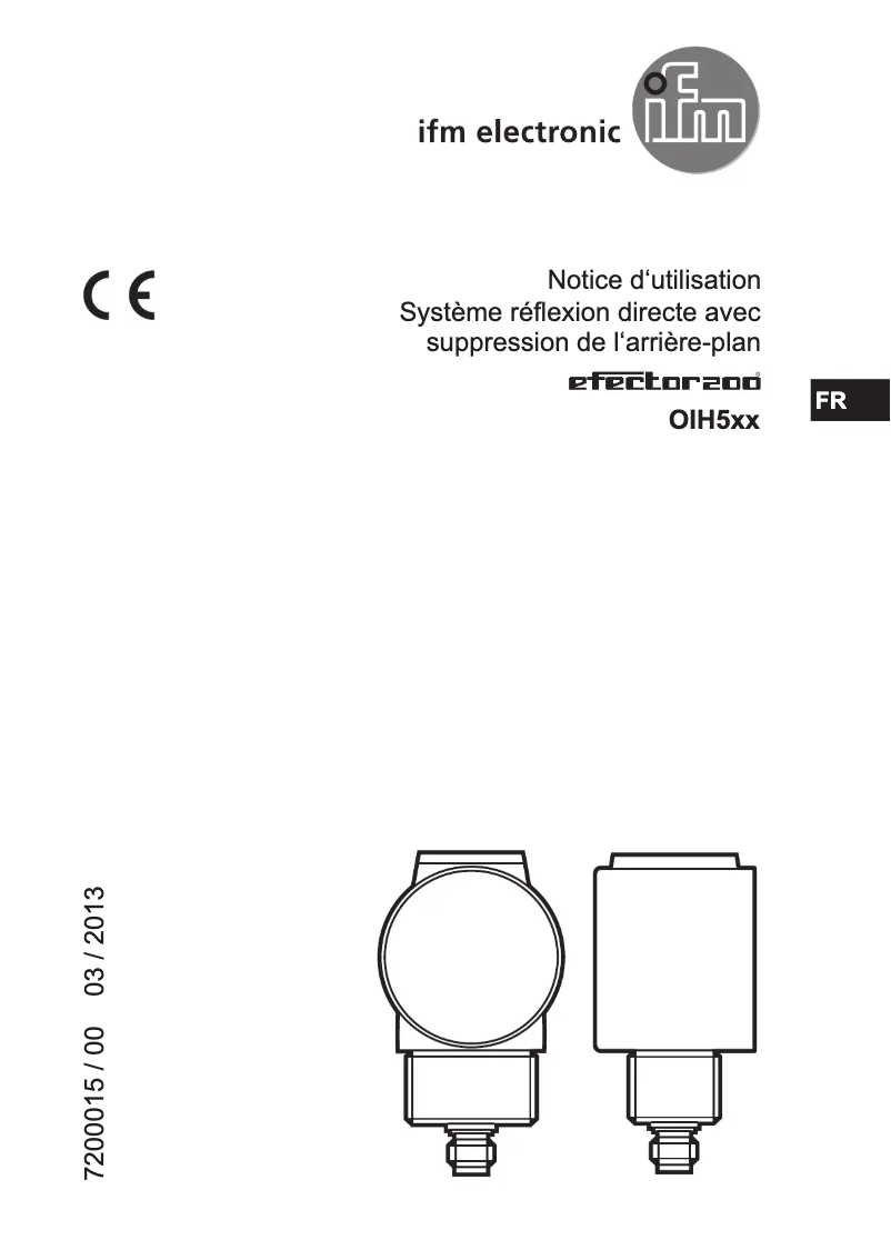 Página 1 del manual Manual de usuario IFM OIH582