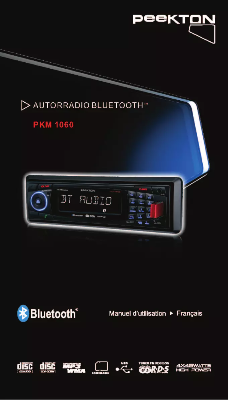 Página 1 del manual Manual de usuario Peekton PKM 1060