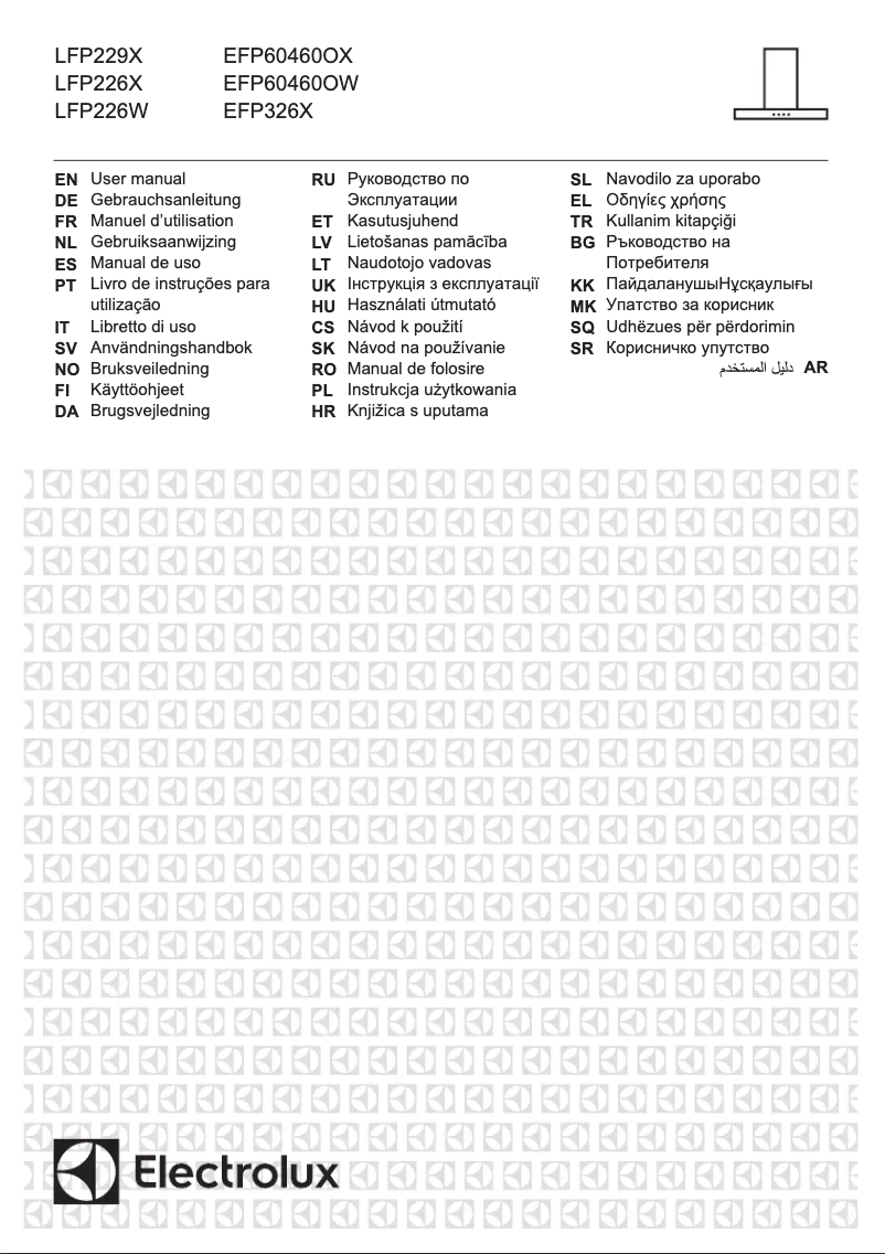 Página 1 del manual Manual de usuario Electrolux LFP226X