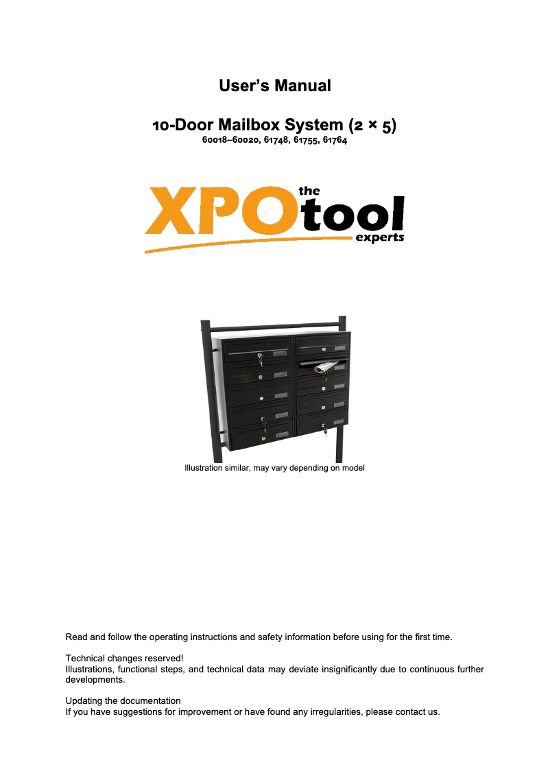 Page 1 de la notice Manuel utilisateur WilTec 61748