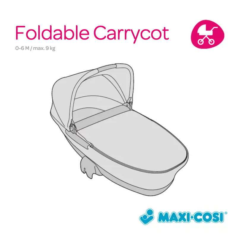 Página 1 del manual Manual de usuario Maxi-Cosi Foldable Carrycot