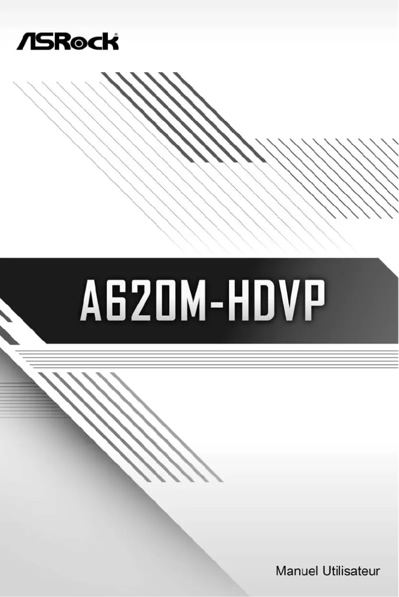 Página 1 del manual Manual de usuario Asrock A620M-HDVP