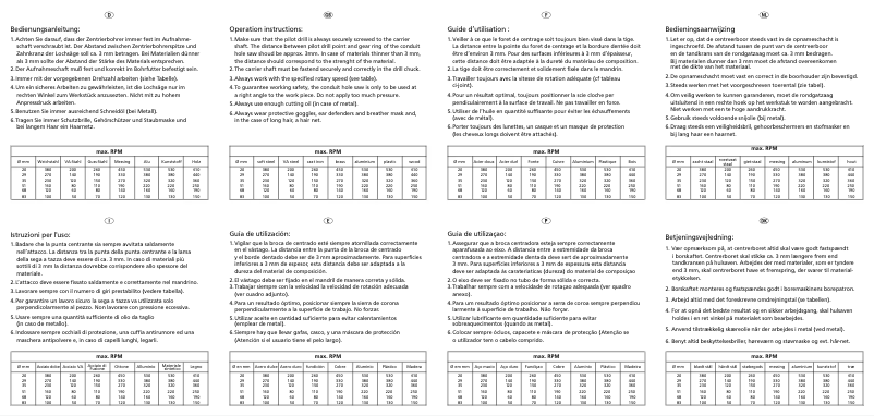 Page 1 of the manual User Manual Wolfcraft 5496000