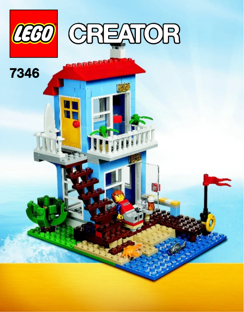 Página 1 del manual Manual de usuario Lego Seaside House
