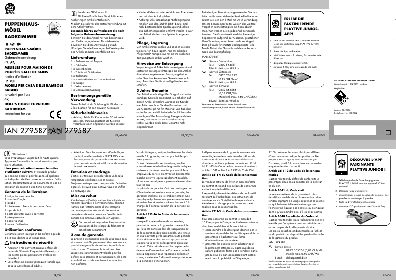 Página 1 del manual Manual de usuario Playtive IAN 279587