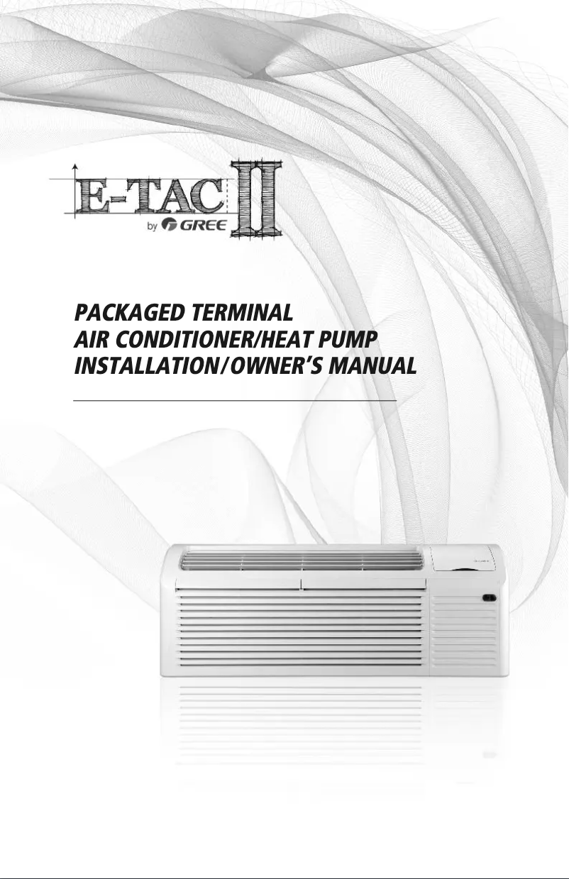 Página 1 del manual Manual de usuario Gree ETAC2-12HC230VA-CP