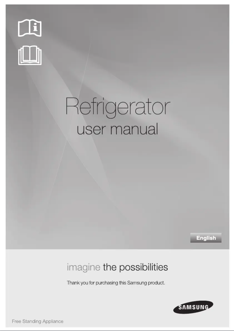 Page 1 de la notice Manuel utilisateur Samsung RT41HSSW1