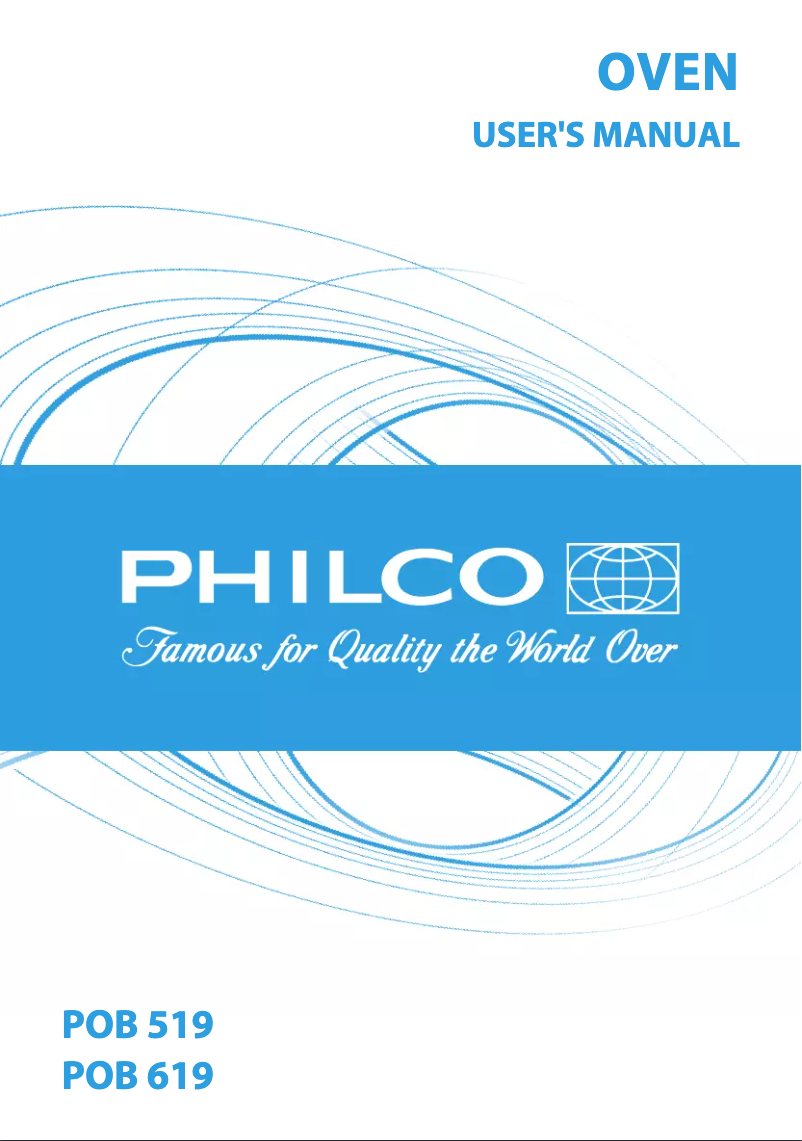 Page 1 de la notice Manuel utilisateur Philco POB 519