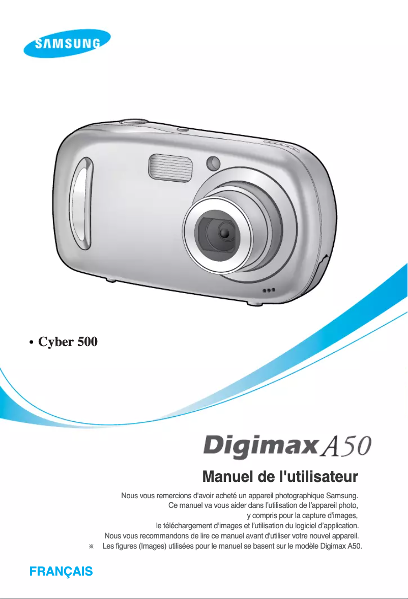 Página 1 del manual Manual de usuario Samsung Digimax A502
