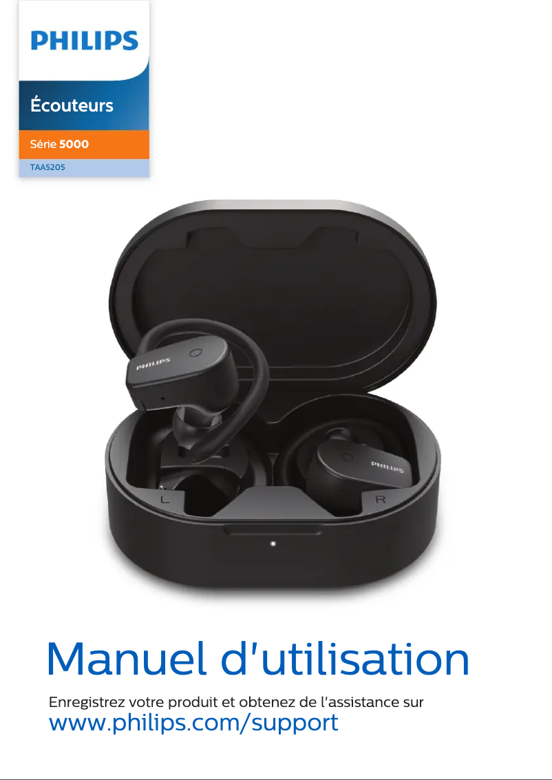 Page 1 de la notice Manuel utilisateur Philips TAA5205