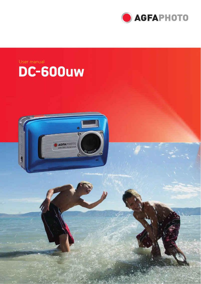 Page 1 de la notice Manuel utilisateur AgfaPhoto 20174