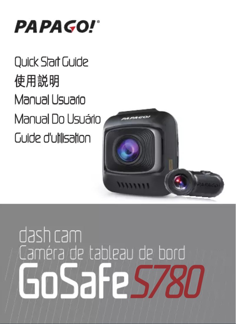 Página 1 del manual Manual de usuario Papago GoSafe S780