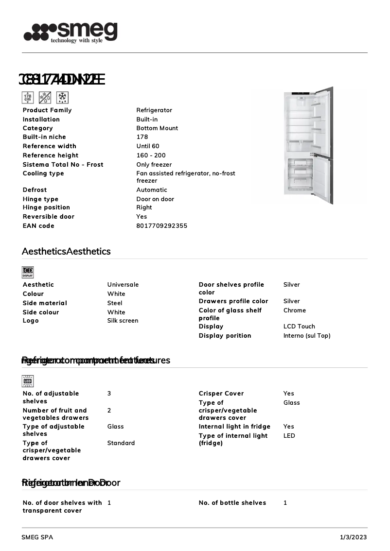 Image de la première page du manuel de l'appareil C8174DN2E