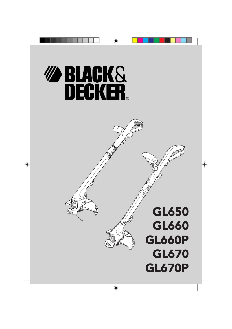 Page 1 de la notice Manuel utilisateur Black & Decker GL650