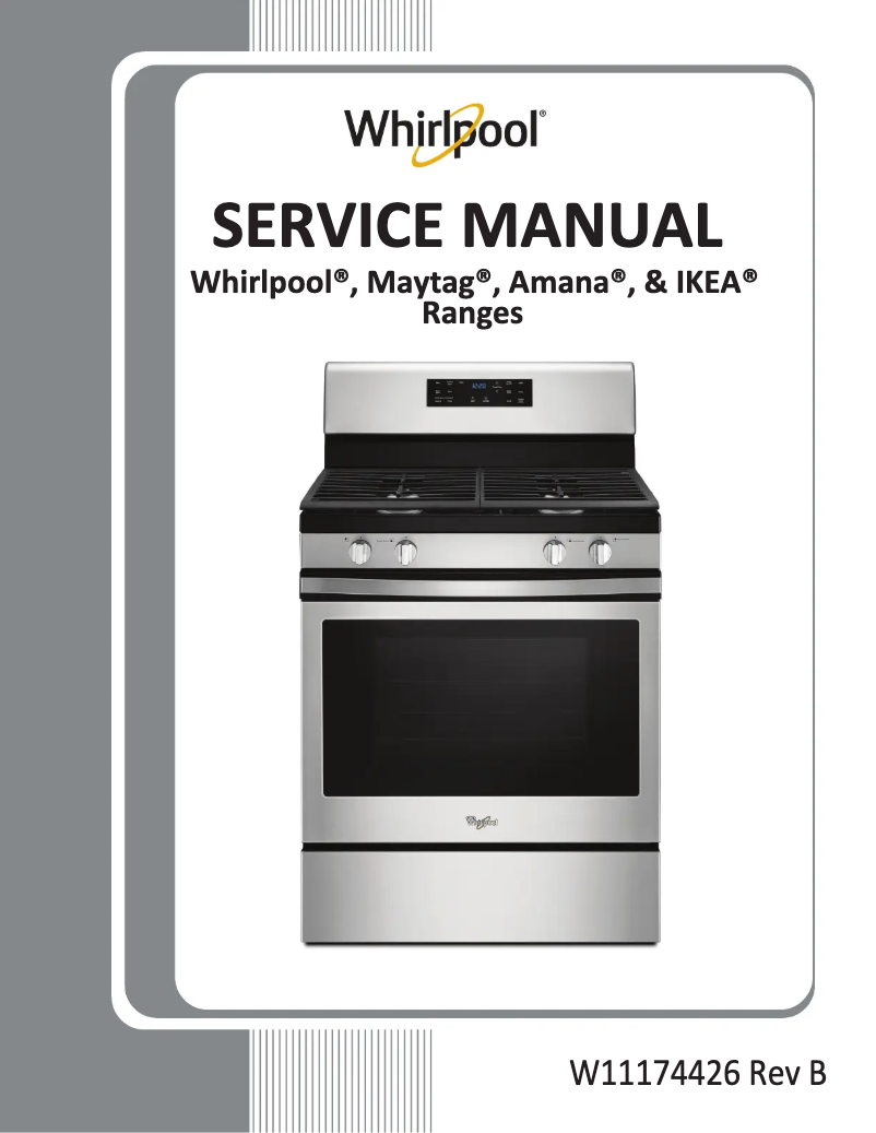 Page 1 of the manual User Manual Amana AGR6303MMS