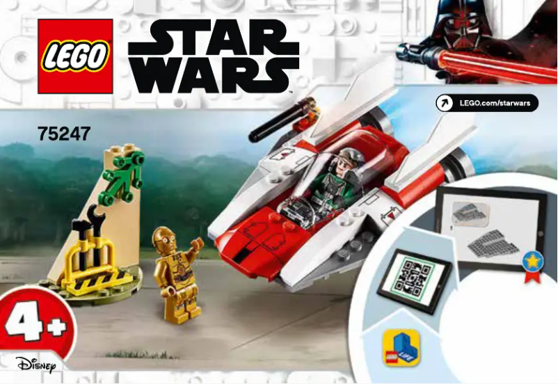 Página 1 del manual Manual de usuario Lego Star Wars 75247