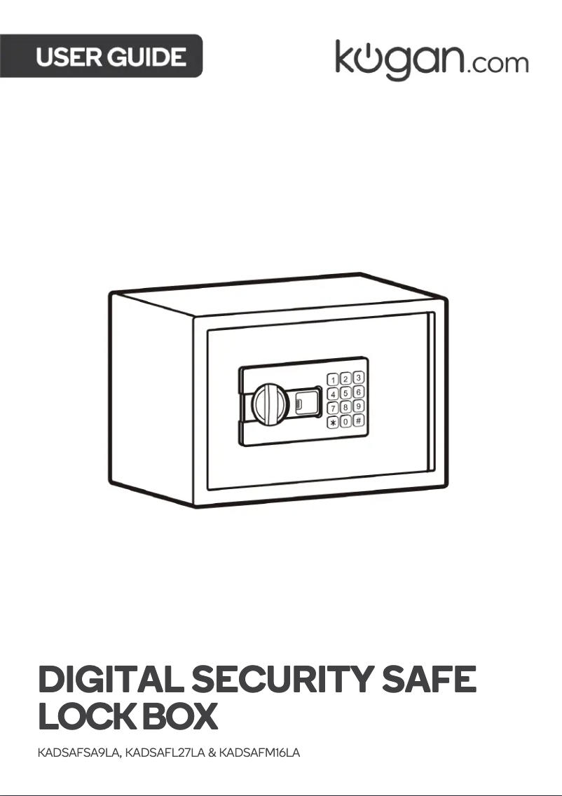 Page 1 de la notice Manuel utilisateur Kogan KADSAFSA9LA