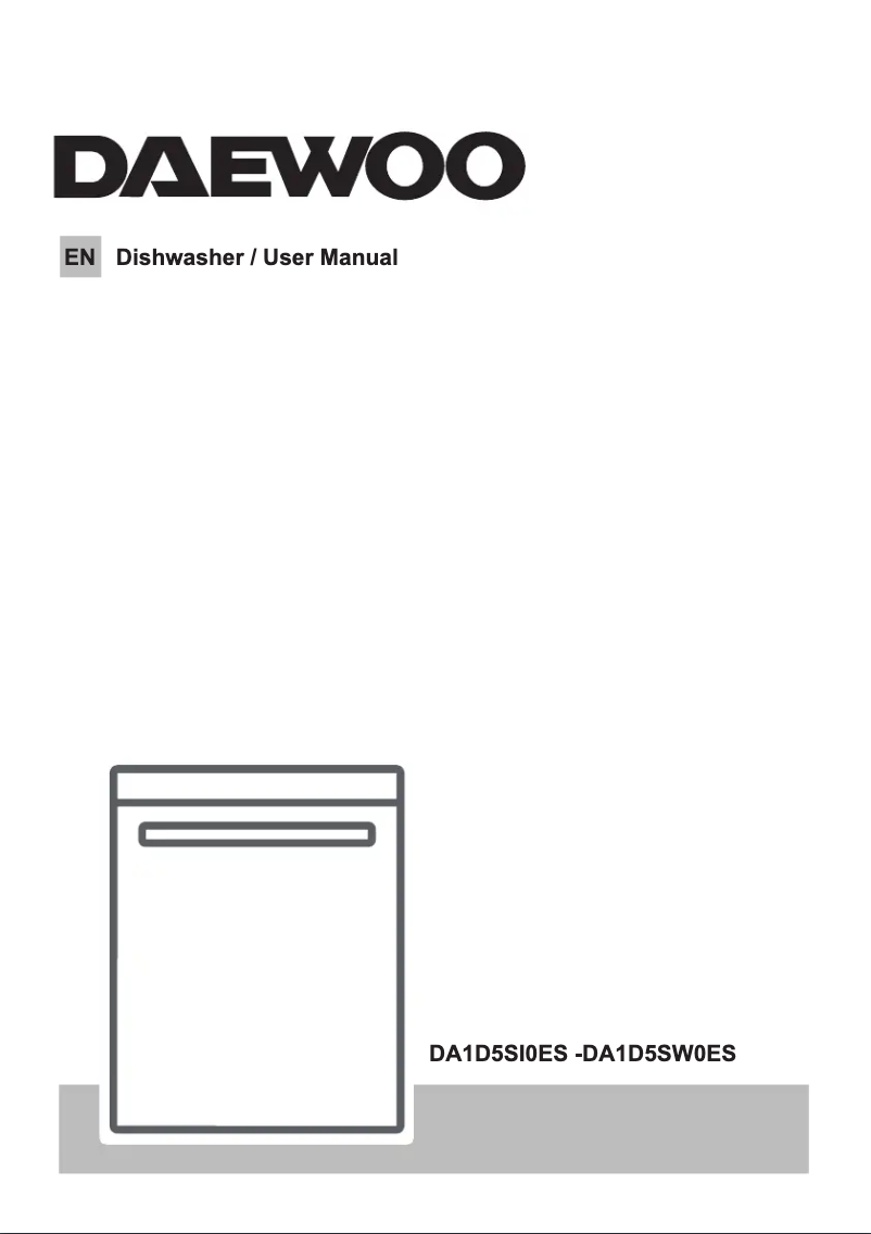 Page 1 de la notice Manuel utilisateur Daewoo DA1D5SI0ES-2