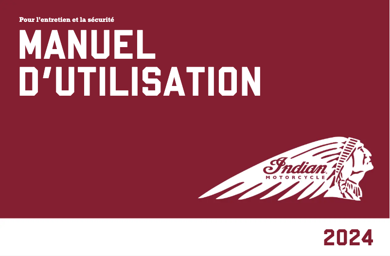 Página 1 del manual Manual de usuario Indian Roadmaster Elite (2024)