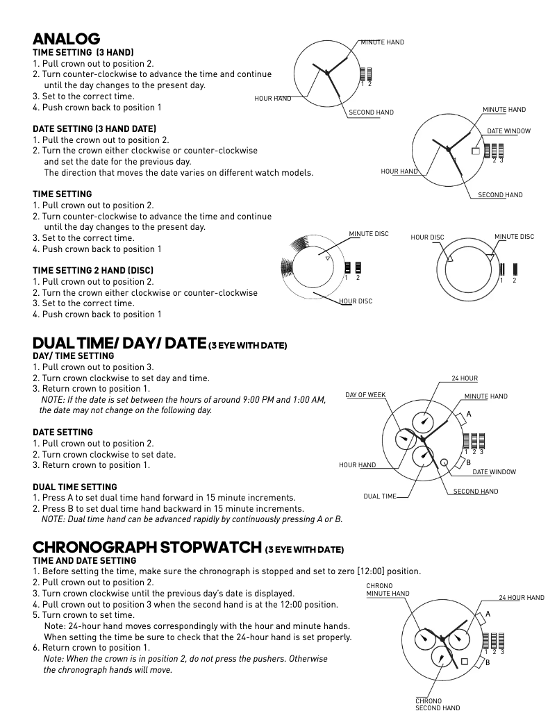 Page 1 of the manual User Manual Adidas ADH9505