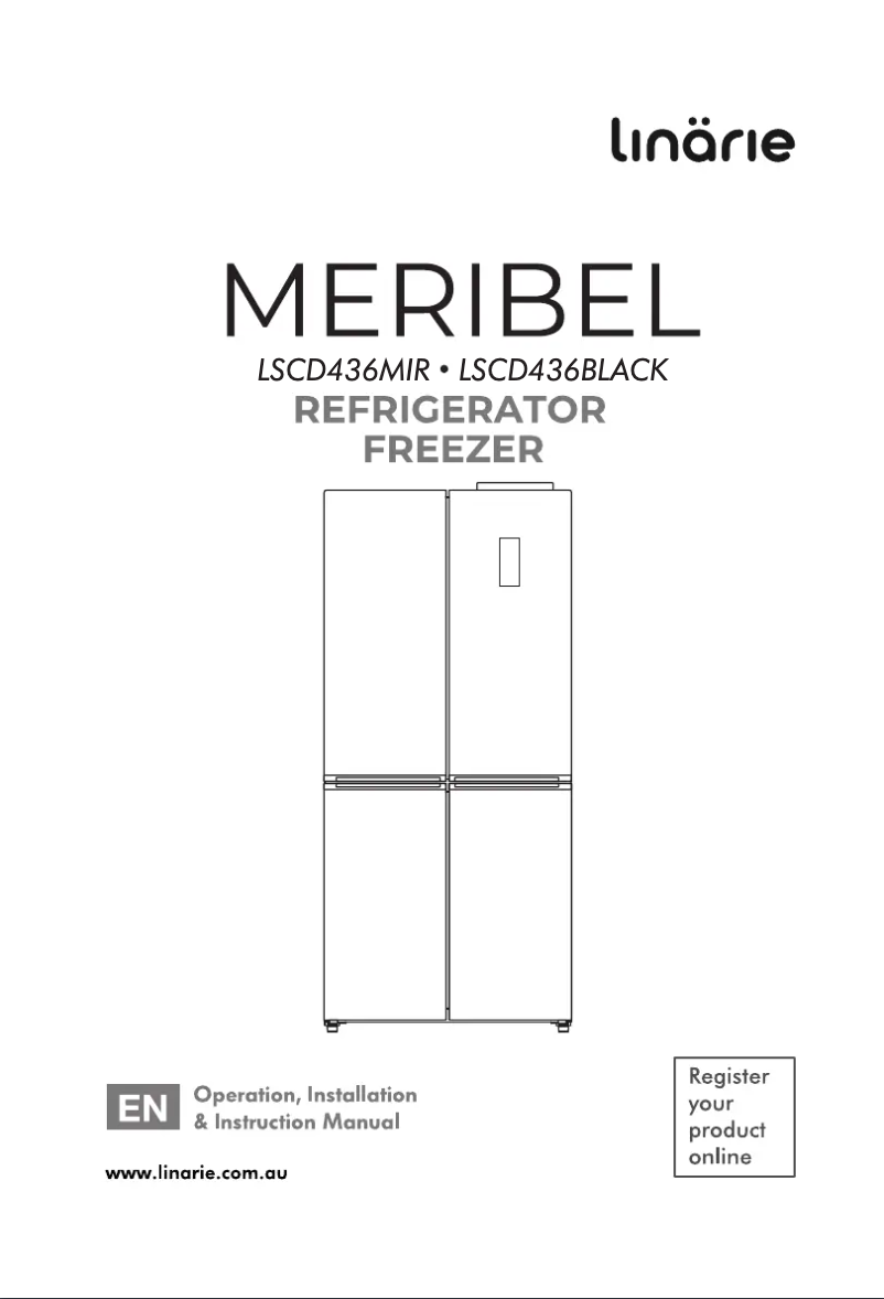 Page 1 de la notice Manuel utilisateur Linarie Meribel LSCD436MIR