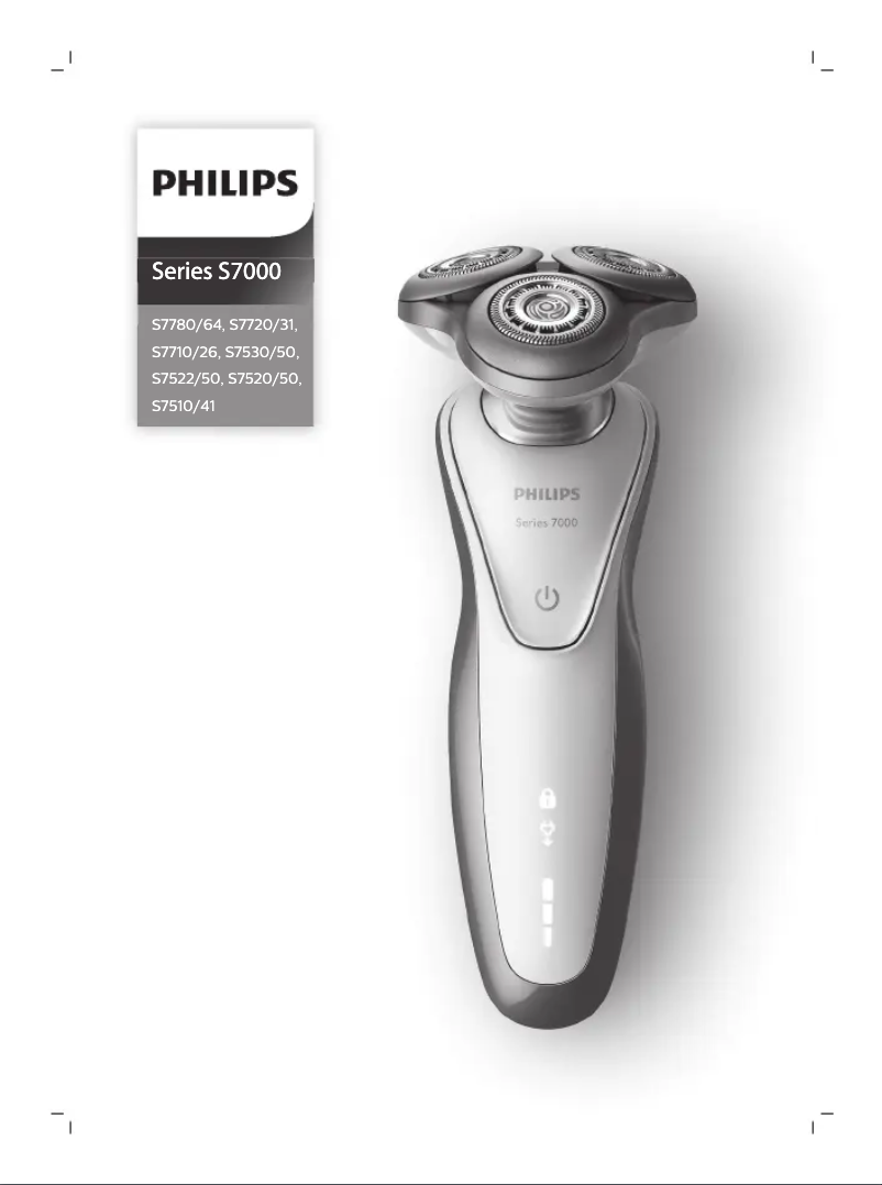 Page n°1 - Manuel utilisateur Philips Series 7000 S7780
