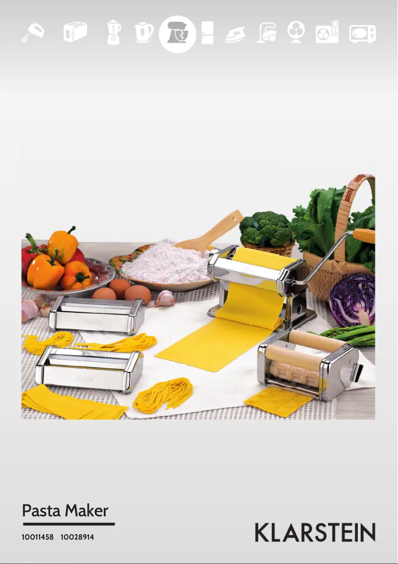 Page 1 de la notice Manuel utilisateur Klarstein Siena Rossa