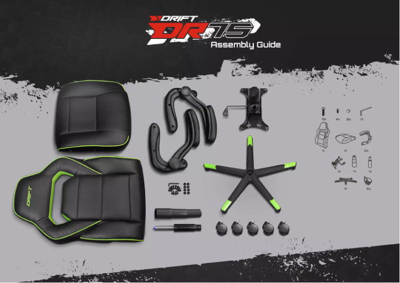 Page 1 de la notice Manuel utilisateur Drift DR75BW