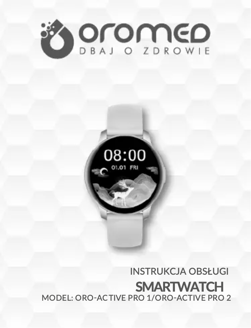 Page 1 de la notice Manuel utilisateur Oromed Oro-Active Pro 1