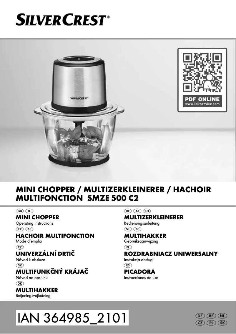 Página 1 del manual Manual de usuario SilverCrest SMZS 260 E3