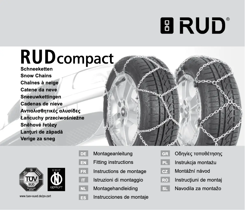 Page 1 de la notice Manuel utilisateur RUD RUDcompact GRIP 4055