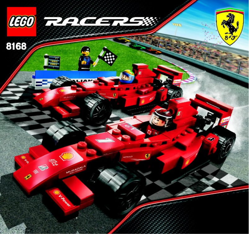 Page 1 de la notice Manuel utilisateur Lego Racers 8168