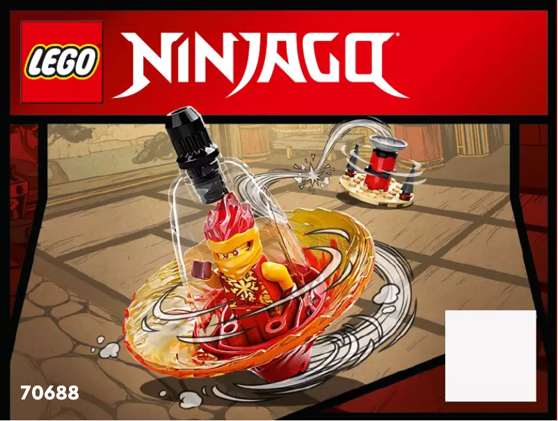 Página 1 del manual Manual de usuario Lego Ninjago 70688