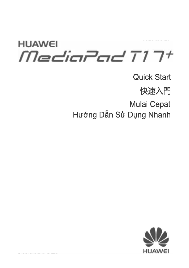 Page 1 de la notice Manuel utilisateur Huawei MediaPad T1 7.0 Pro