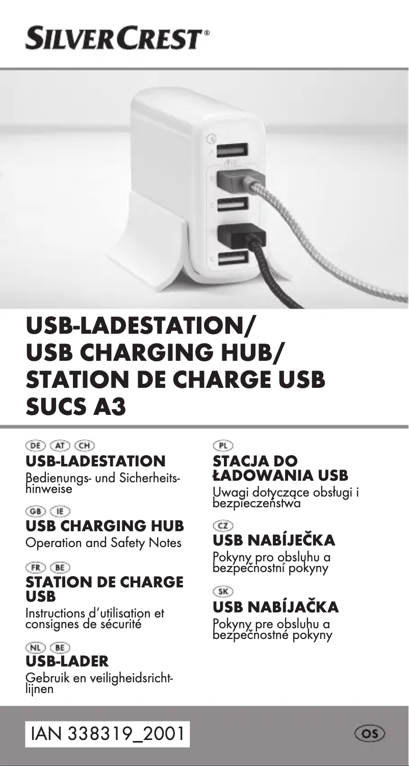 Página 1 del manual Manual de usuario SilverCrest SUCS A3