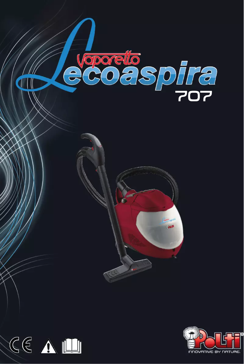 Page 1 of the manual User Manual Polti AS 707