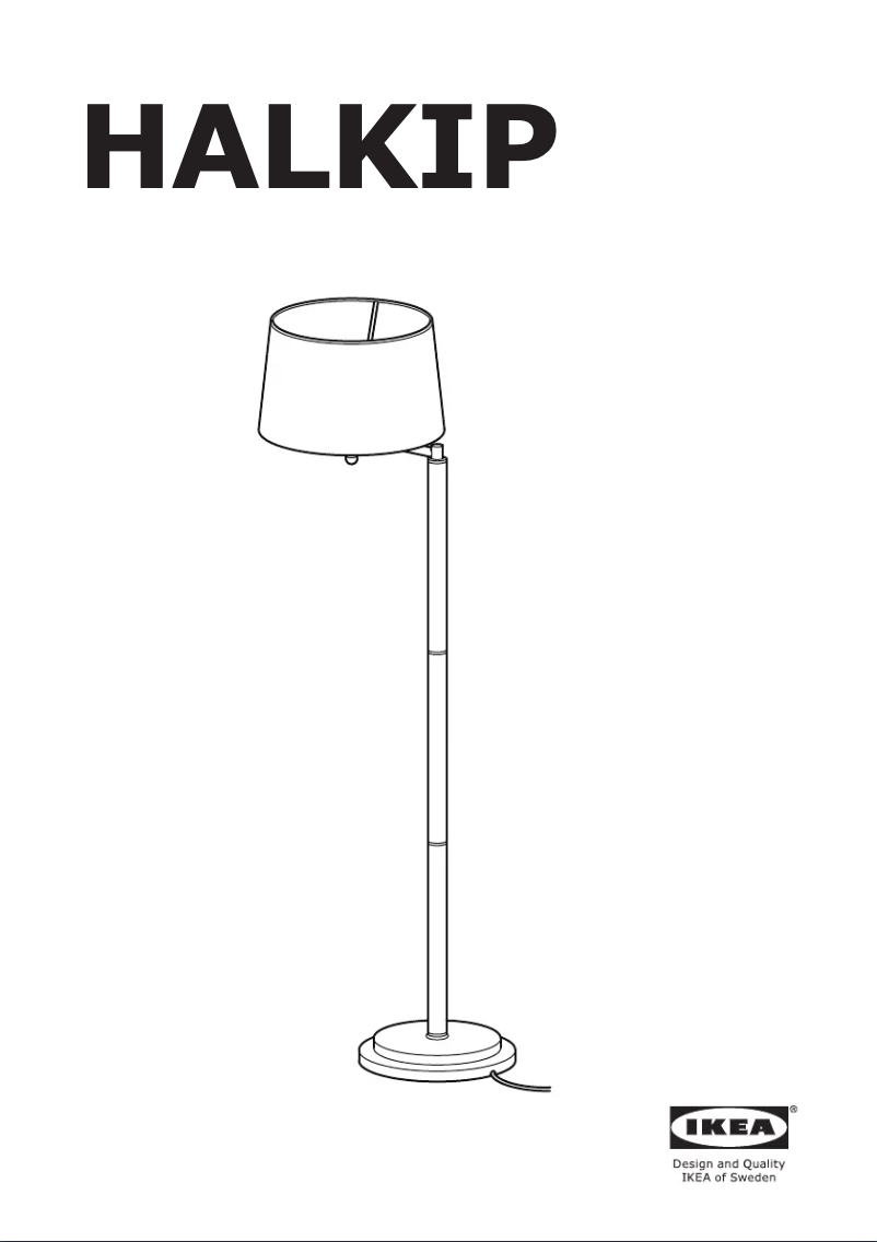 Image de la première page du manuel de l'appareil HALKIP 304.270.44