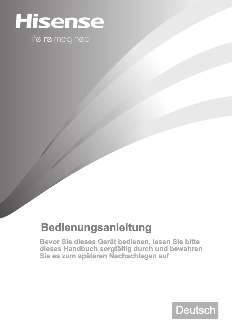 Page 1 of the manual User Manual Hisense HCN300BCC