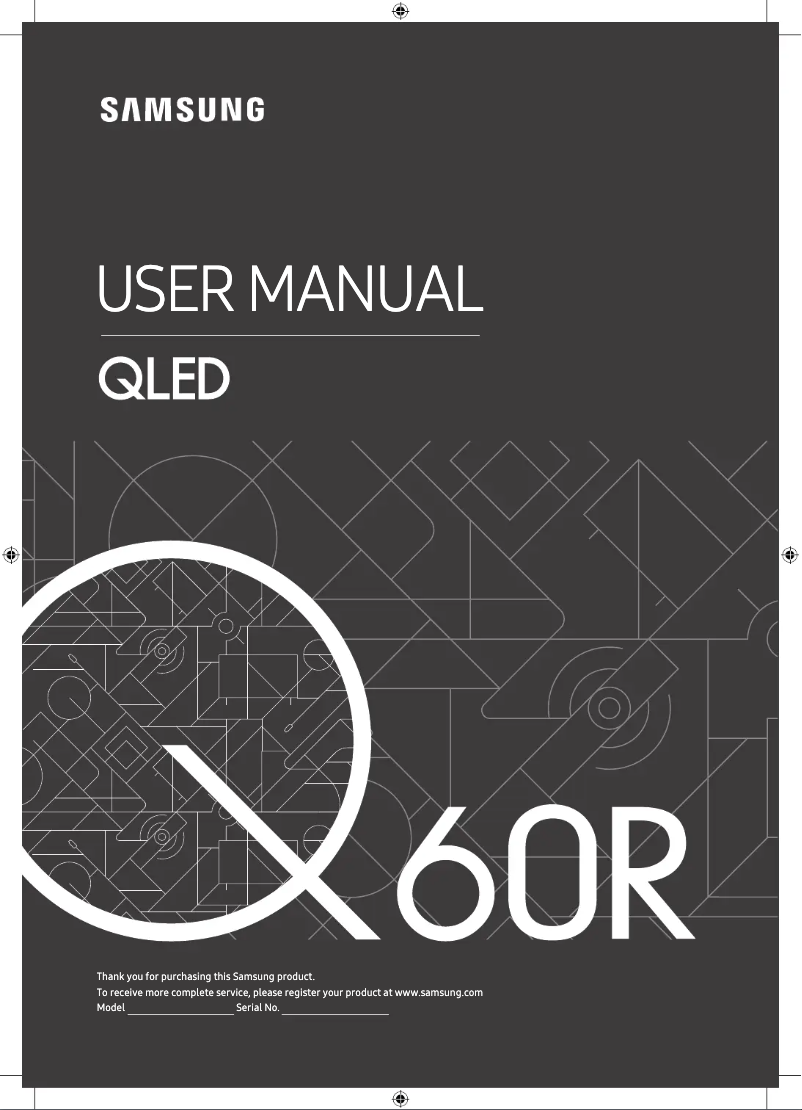 Página 1 del manual Manual de usuario Samsung QLED QE49Q64R