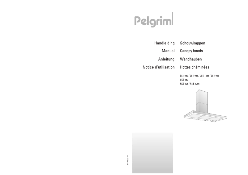 Page 1 de la notice Manuel utilisateur Pelgrim RKE 1205