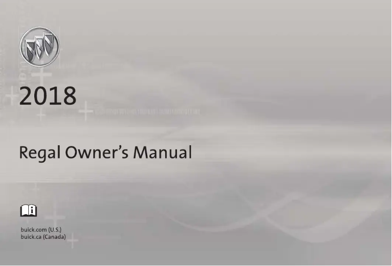 Page 1 de la notice Manuel utilisateur Buick Regal TourX (2018)