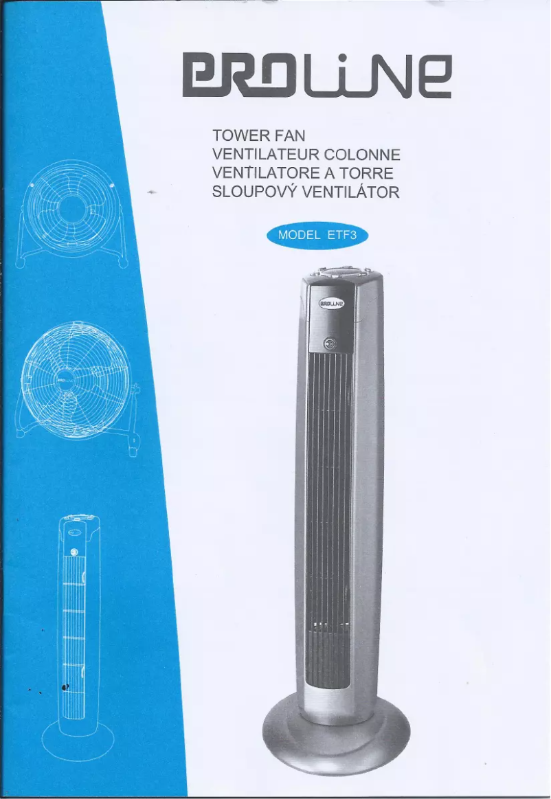 Página 1 del manual Manual de usuario Proline ETF3